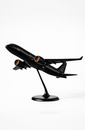 BeauTech branded aircraft model